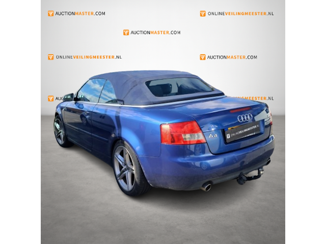 Personenauto, audi, a4 cabriolet, 3.0 v6, blauw, 2003 - afbeelding 9 van  14