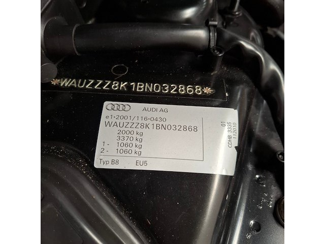 Personenauto, audi, a4 limousine, 1.8 tfsi pro line s, 2011 - afbeelding 35 van  43