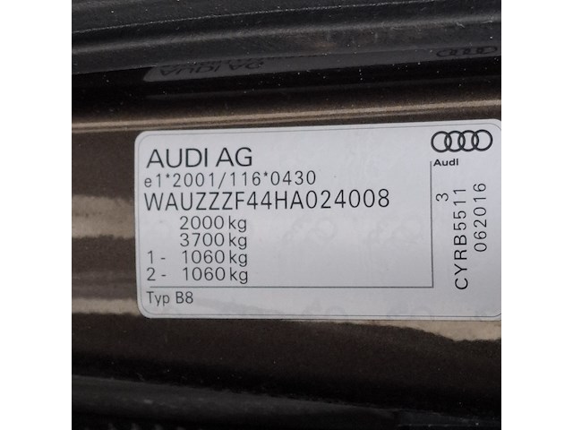 Personenauto, audi, a4 limousine 2.0 tfsi sport pro line, 2016 - afbeelding 48 van  53