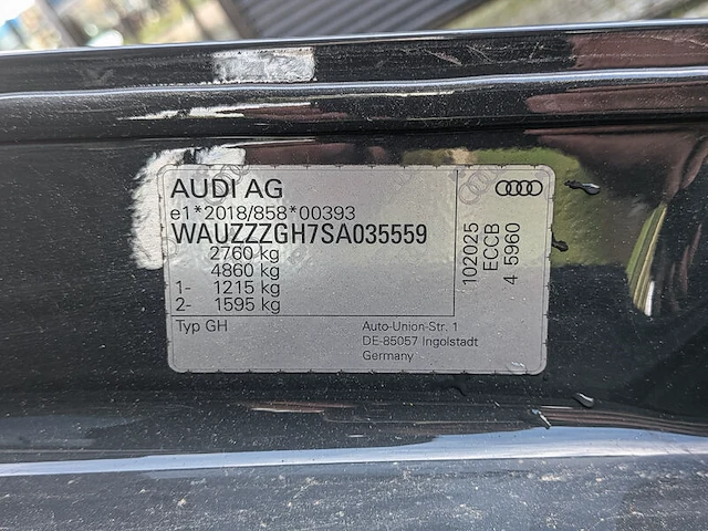 Personenauto, audi, a6 avant, e-tron performance edition, 2025 - afbeelding 28 van  37
