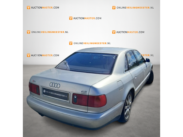 Personenauto, audi, a8, 4.2 quattro, grijs, 1995 - afbeelding 11 van  17