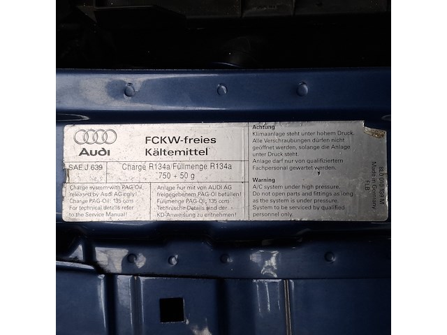 Personenauto, audi, tt, 1.8 5v turbo quattro, blauw, 1999 - afbeelding 47 van  64