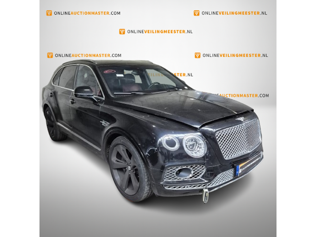 Personenauto, bentley, bentayga, 4.0 d 7p., zwart, 2017 - afbeelding 1 van  9