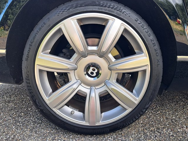Personenauto, bentley, continental flying spur, 6.0 w12, zwart, 2007 - afbeelding 9 van  76