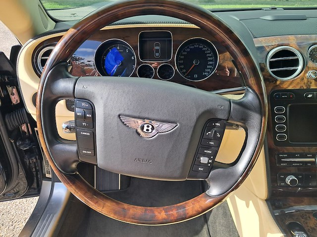Personenauto, bentley, continental flying spur, 6.0 w12, zwart, 2007 - afbeelding 21 van  76