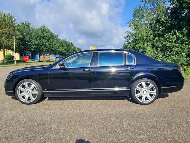 Personenauto, bentley, continental flying spur, 6.0 w12, zwart, 2007 - afbeelding 12 van  76