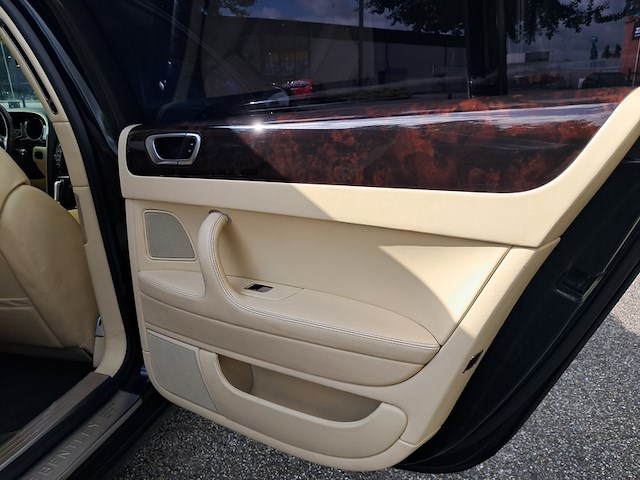 Personenauto, bentley, continental flying spur, 6.0 w12, zwart, 2007 - afbeelding 49 van  76