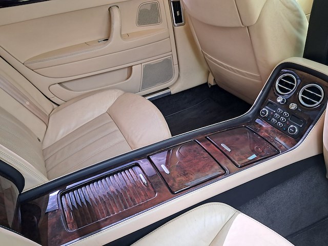 Personenauto, bentley, continental flying spur, 6.0 w12, zwart, 2007 - afbeelding 50 van  76
