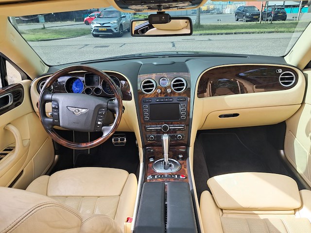 Personenauto, bentley, continental flying spur, 6.0 w12, zwart, 2007 - afbeelding 61 van  76