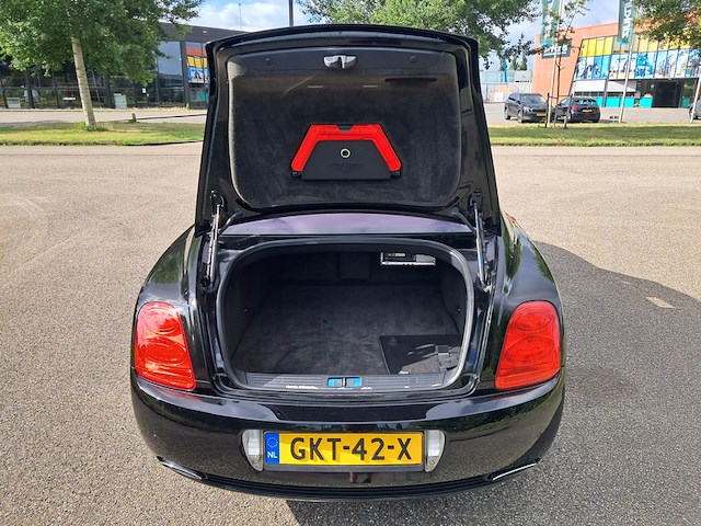 Personenauto, bentley, continental flying spur, 6.0 w12, zwart, 2007 - afbeelding 62 van  76