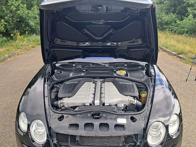 Personenauto, bentley, continental flying spur, 6.0 w12, zwart, 2007 - afbeelding 68 van  76
