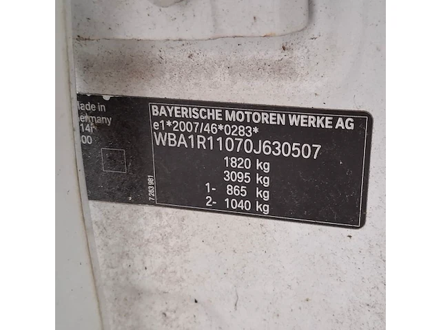 Personenauto, bmw, 1-serie, 114i ede, 2012 - afbeelding 43 van  53