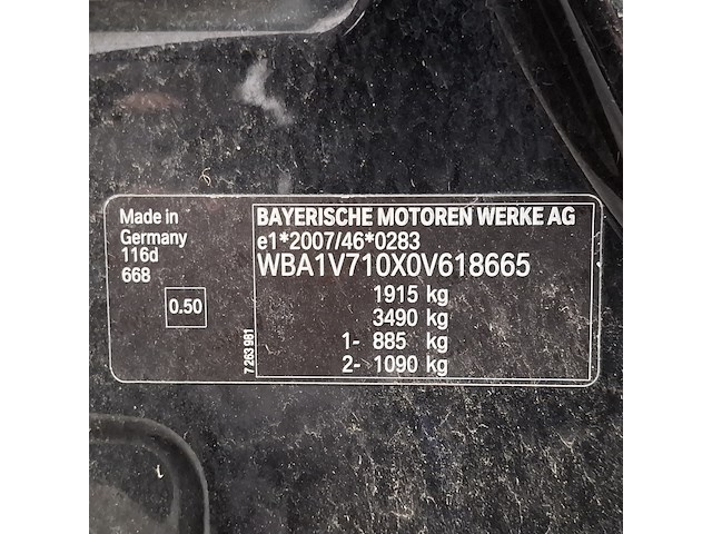 Personenauto, bmw, 1-serie, 116d, 2015 - afbeelding 30 van  48