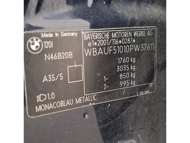 Personenauto, bmw, 1-serie, 120i executive, 2005 - afbeelding 70 van  74