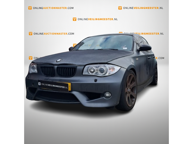 Personenauto, bmw, 1-serie, 120i, grijs, 2004 - afbeelding 1 van  12