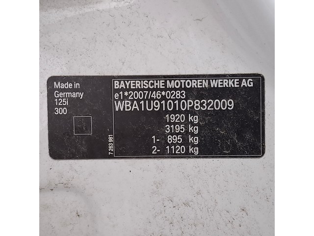 Personenauto, bmw, 1-serie, 125i m sport, 2015 - afbeelding 52 van  71