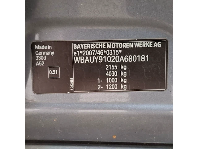 Personenauto, bmw, 3-serie, 2012 - afbeelding 57 van  72