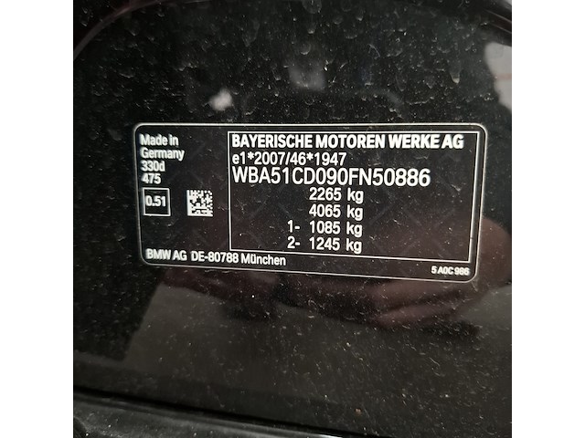 Personenauto, bmw, 3-serie, 330d high executive, 2022 - afbeelding 44 van  72
