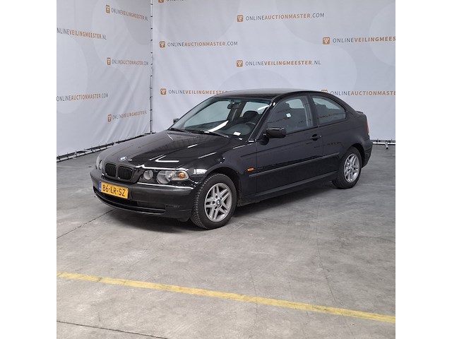 Personenauto, bmw, 3-serie compact, 316ti, zwart, 2003 - afbeelding 1 van  59