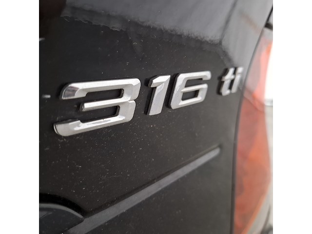 Personenauto, bmw, 3-serie compact, 316ti, zwart, 2003 - afbeelding 51 van  59