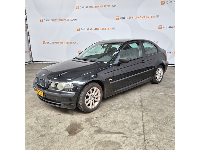 Personenauto, bmw, 316ti black&silver, 2004 - afbeelding 1 van  37