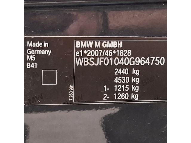 Personenauto, bmw, 5-serie, m5, 2 - afbeelding 43 van  66