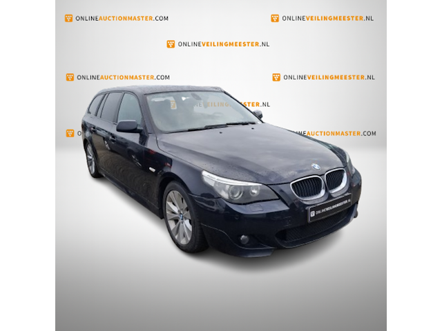 Personenauto, bmw, 5-serie touring, 525i, zwart, 2005 - afbeelding 6 van  13