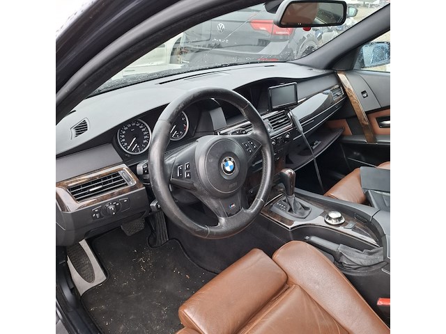 Personenauto, bmw, 5-serie touring, 525i, zwart, 2005 - afbeelding 9 van  13