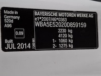 Personenauto, bmw, 520, 2014 - afbeelding 29 van  48
