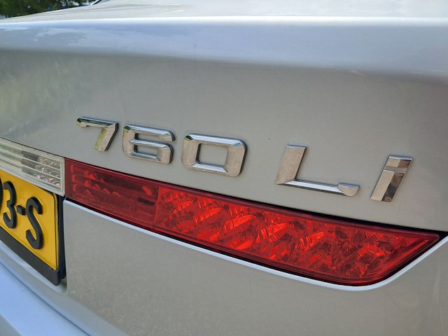 Personenauto, bmw, 7-serie, 760li, grijs, 2003 - afbeelding 13 van  80