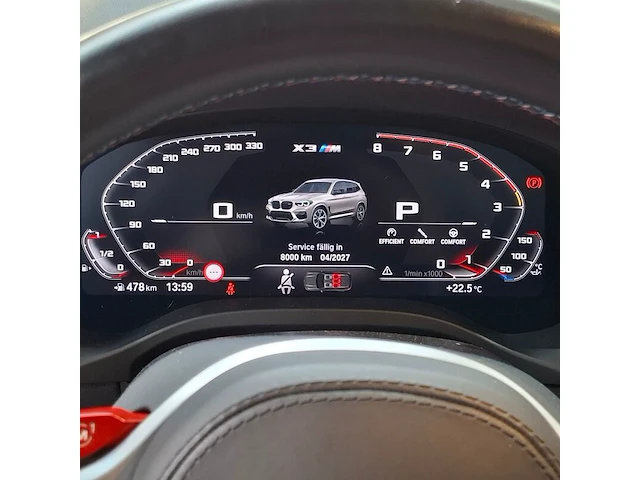 Personenauto, bmw, x3, m competition, 2021 - afbeelding 39 van  83