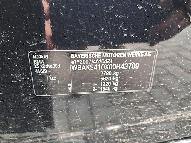 Personenauto, bmw, x5, xdrive30d high executive, 2014 - afbeelding 26 van  49
