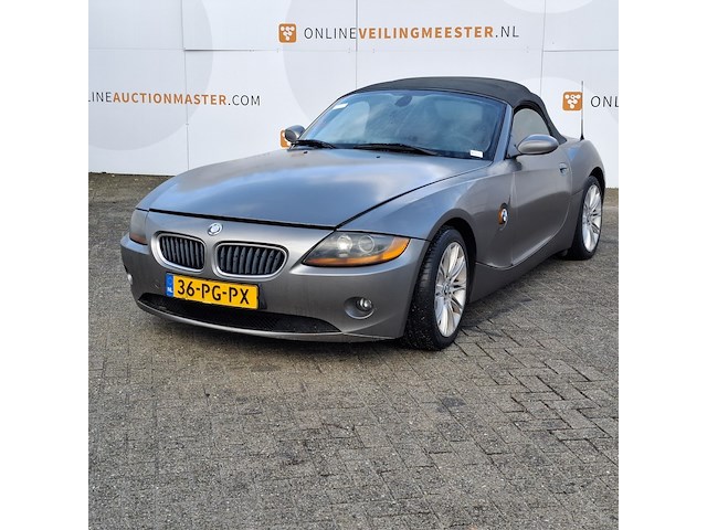Personenauto, bmw, z4 roadster, grijs, 2004 - afbeelding 1 van  35