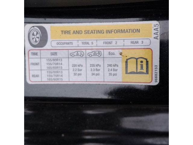 Personenauto chevrolet, spark 1.0 bi-fuel, bouwjaar 2012 - afbeelding 41 van  50