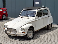 Personenauto, citroen, ayb-am dyane 6 commercial, wit, 1969