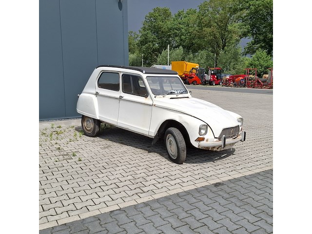 Personenauto, citroen, ayb-am dyane 6 commercial, wit, 1969 - afbeelding 50 van  52