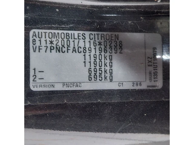 Personenauto, citroen, c1, 1.0-12v ambiance, 2008 - afbeelding 54 van  67