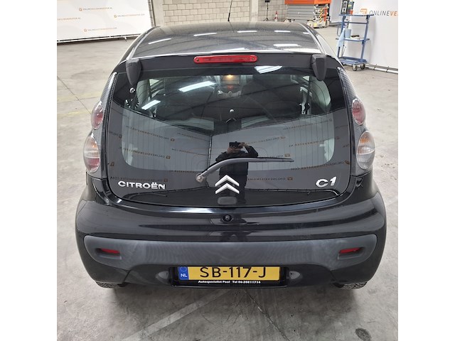 Personenauto, citroen, c1, 1.0-12v ambiance, 2010 - afbeelding 49 van  52