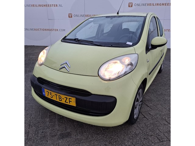 Personenauto citroën, c1 1.0-12v ambience, geel, bouwjaar 2006 - afbeelding 7 van  42