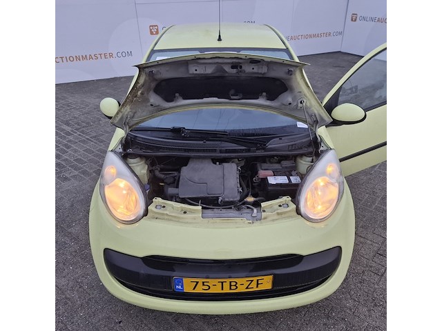 Personenauto citroën, c1 1.0-12v ambience, geel, bouwjaar 2006 - afbeelding 9 van  42