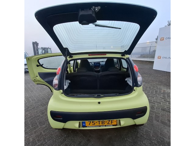 Personenauto citroën, c1 1.0-12v ambience, geel, bouwjaar 2006 - afbeelding 27 van  42