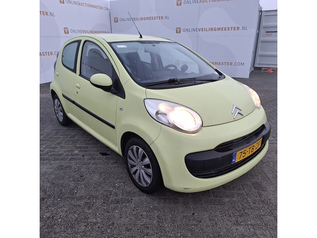 Personenauto citroën, c1 1.0-12v ambience, geel, bouwjaar 2006 - afbeelding 23 van  42