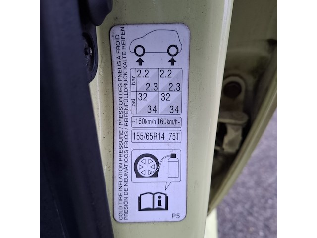 Personenauto citroën, c1 1.0-12v ambience, geel, bouwjaar 2006 - afbeelding 36 van  42