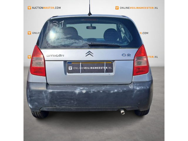 Personenauto, citroen, c2, 1.4i furio, grijs, 2005 - afbeelding 6 van  10