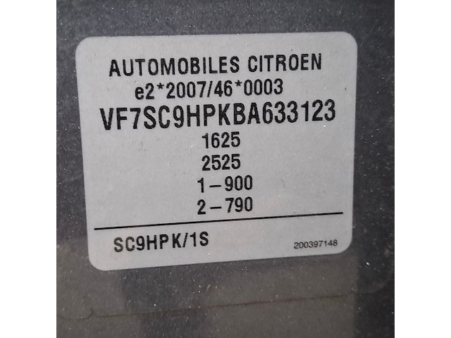 Personenauto, citroen, c3, 1.6 e-hdi selection, 2012 - afbeelding 40 van  60