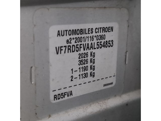 Personenauto, citroen, c5, 1.6 thp business, 2010 - afbeelding 41 van  52