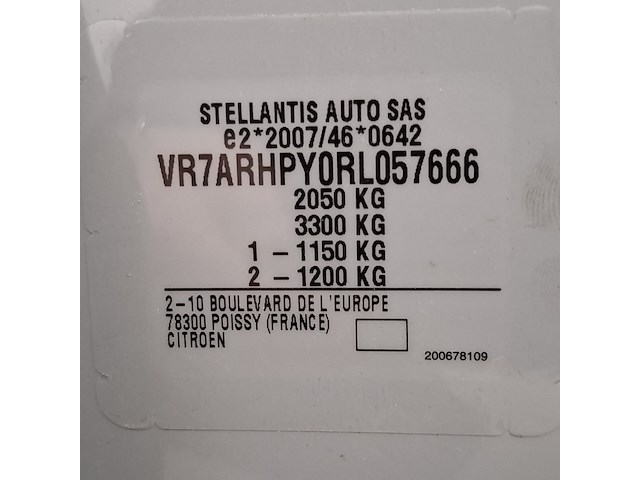 Personenauto, citroen, c5 aircross, 1.2 hybrid 136 max, 2024 - afbeelding 37 van  55