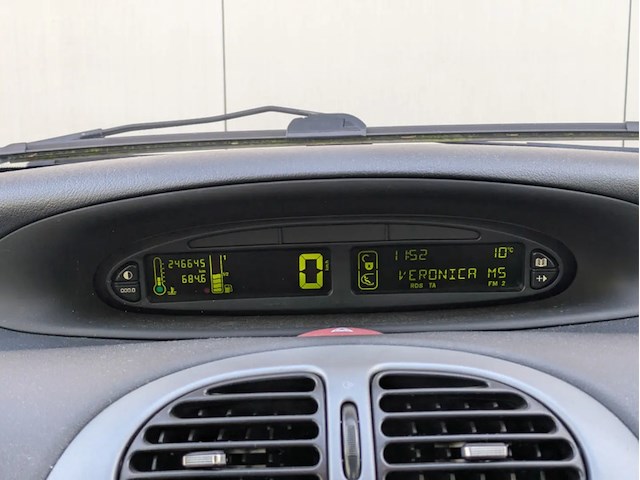 Personenauto, citroën, xsara picasso, zwart, 2005 - afbeelding 7 van  8