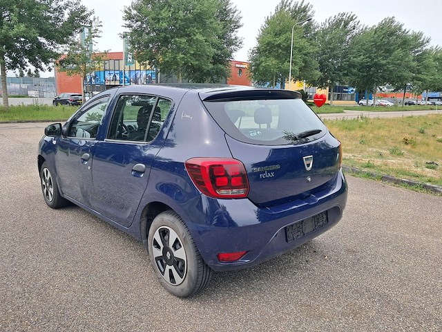 Personenauto, dacia, sandero relax 1.0 hatchback, blauw, 2019 - afbeelding 23 van  57