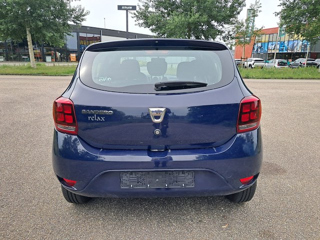 Personenauto, dacia, sandero relax 1.0 hatchback, blauw, 2019 - afbeelding 34 van  57